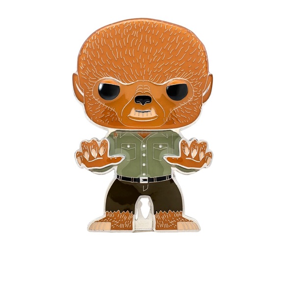 3128 - NIB Funko Pop! Vinyl 4" Figure Pin | Universal Monsters | The Wolfman - Picture 2 of 3